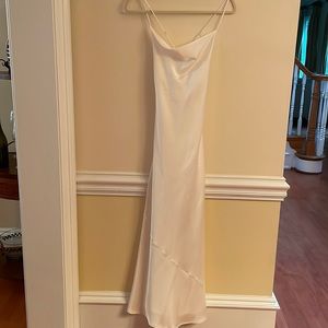 White Show Me Your Mumu Tuscany Maxi Slip Dress